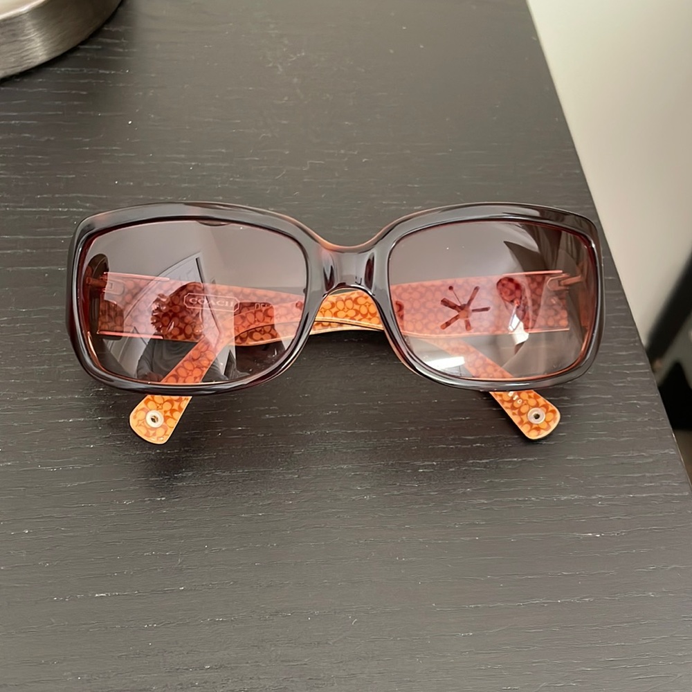 Coach Delphine Tortoise Sunglasses
